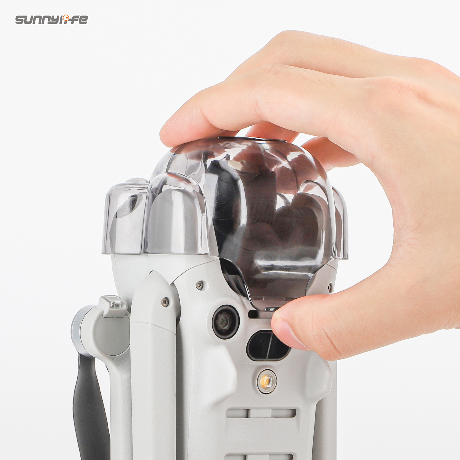 Sunnylife G710 Integrated Gimbal Protector Camera Lens Cover Dust-proof Cap Transparent Accessories for Mini 4 Pro