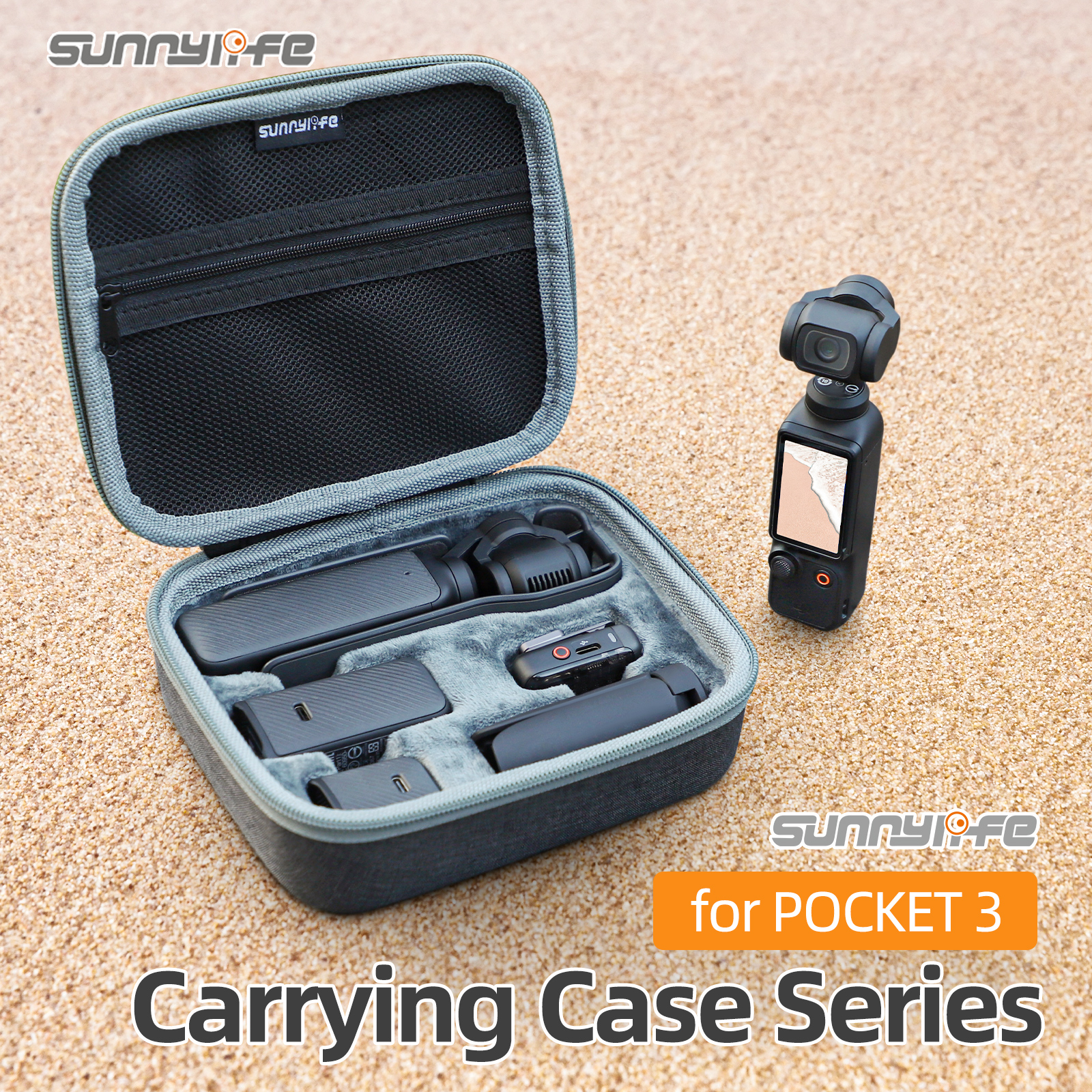 Sunnylife Mini Carrying Case Handbag Hard Travel Case Organizer