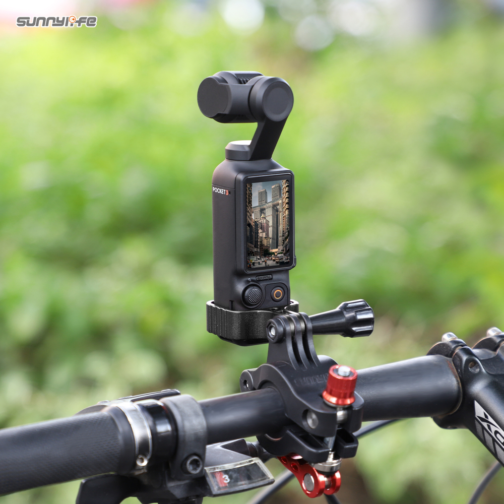 Sunnylife Aluminum Alloy Adapter Mount Frame Extension Kit Stand for OSMO POCKET 3 Gimbal Camera