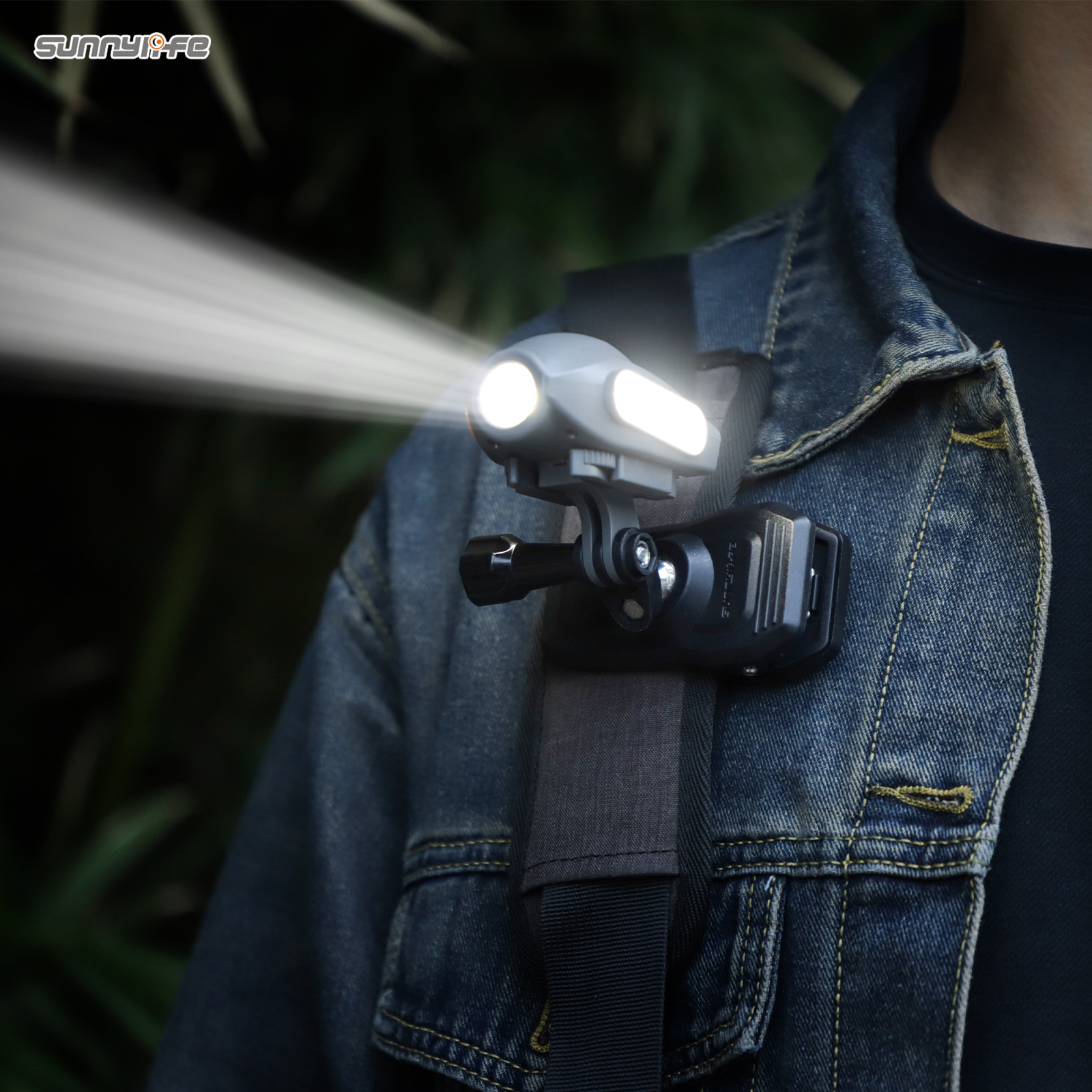 Sunnylife Drone Light Strobe Searchlight Flight Navigation Spot Light Camera Holder Mount Lamp for Mini 4 Pro/Air 3/Mavic 3