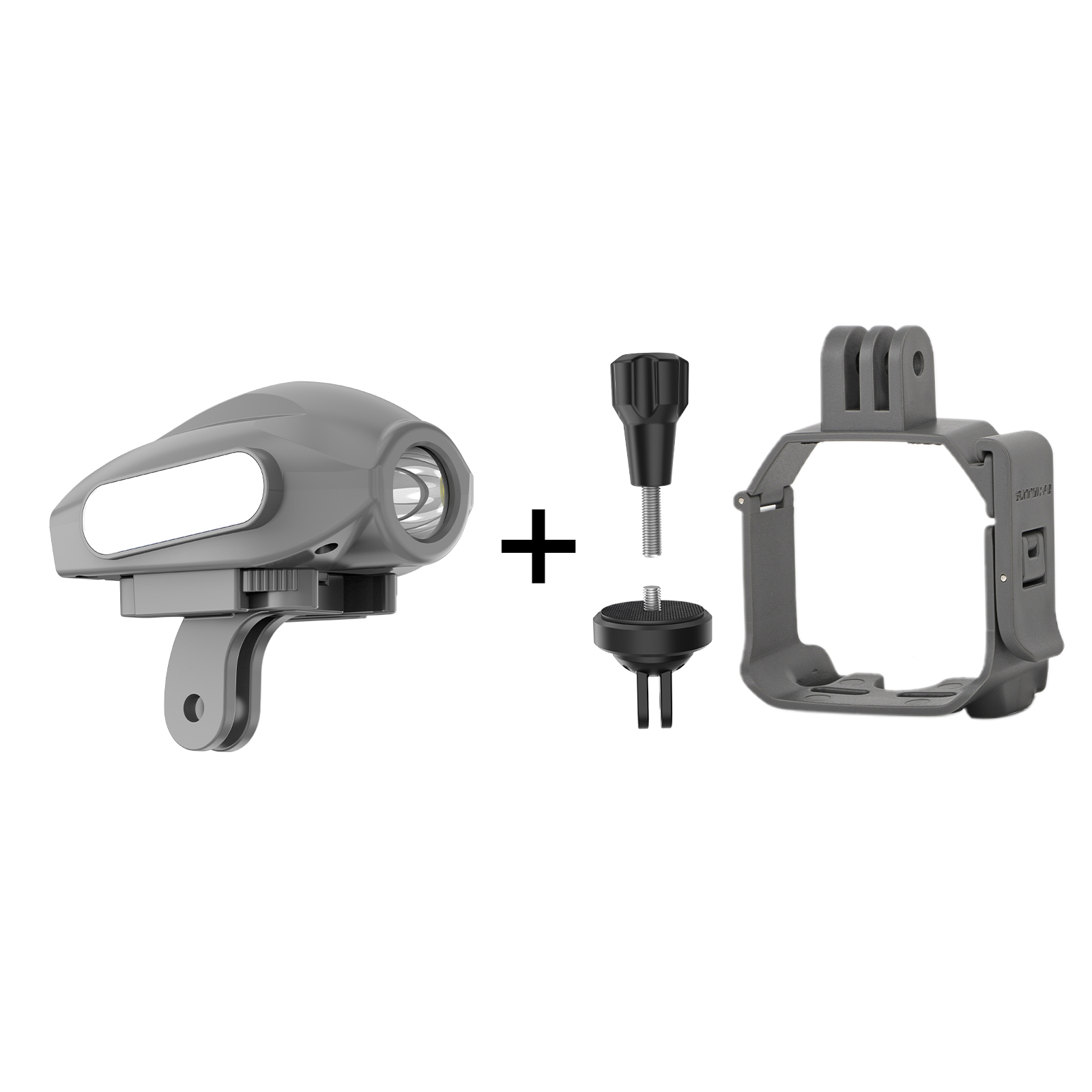 Sunnylife Drone Expansion Mount Action Camera Holder Adapter Drone Light for Mini 4 Pro for ACTION 4/ GoPro 12/ Insta360 GO 3