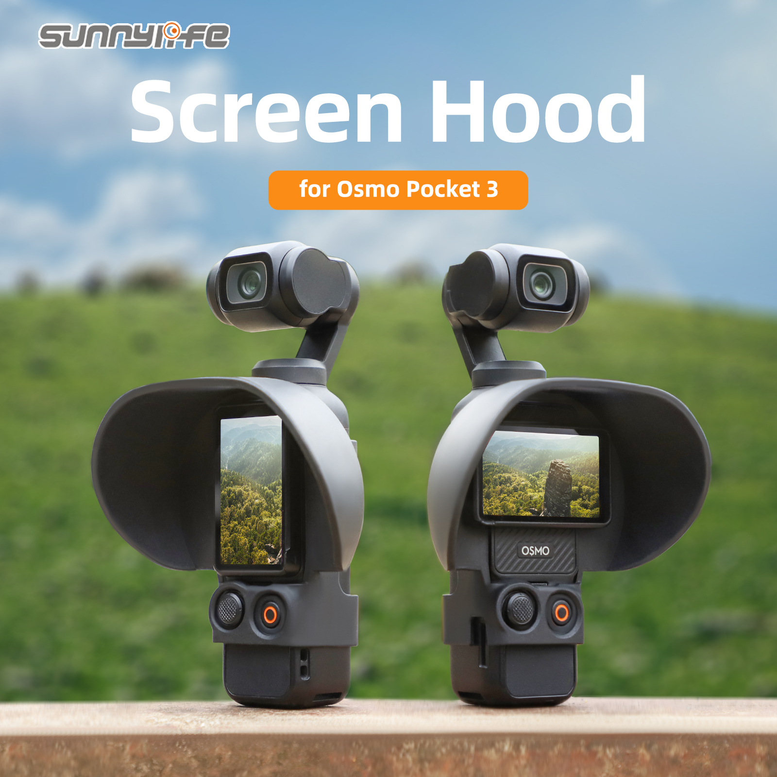 Sunnylife Dji Osmo Pocket Accessories Screen Sun Hood Sunshade