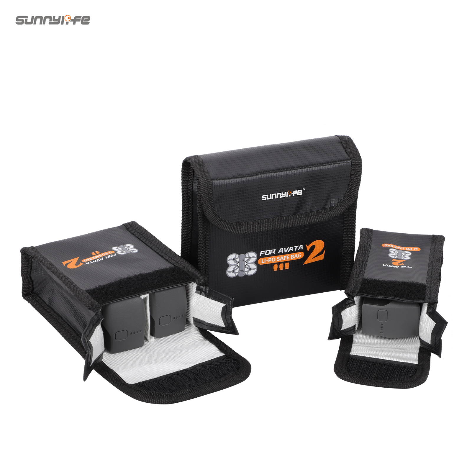 Sunnylife Battery Safe Bag Li-Po Safe Bag Protective Explosion-proof Accessories for Avata 2