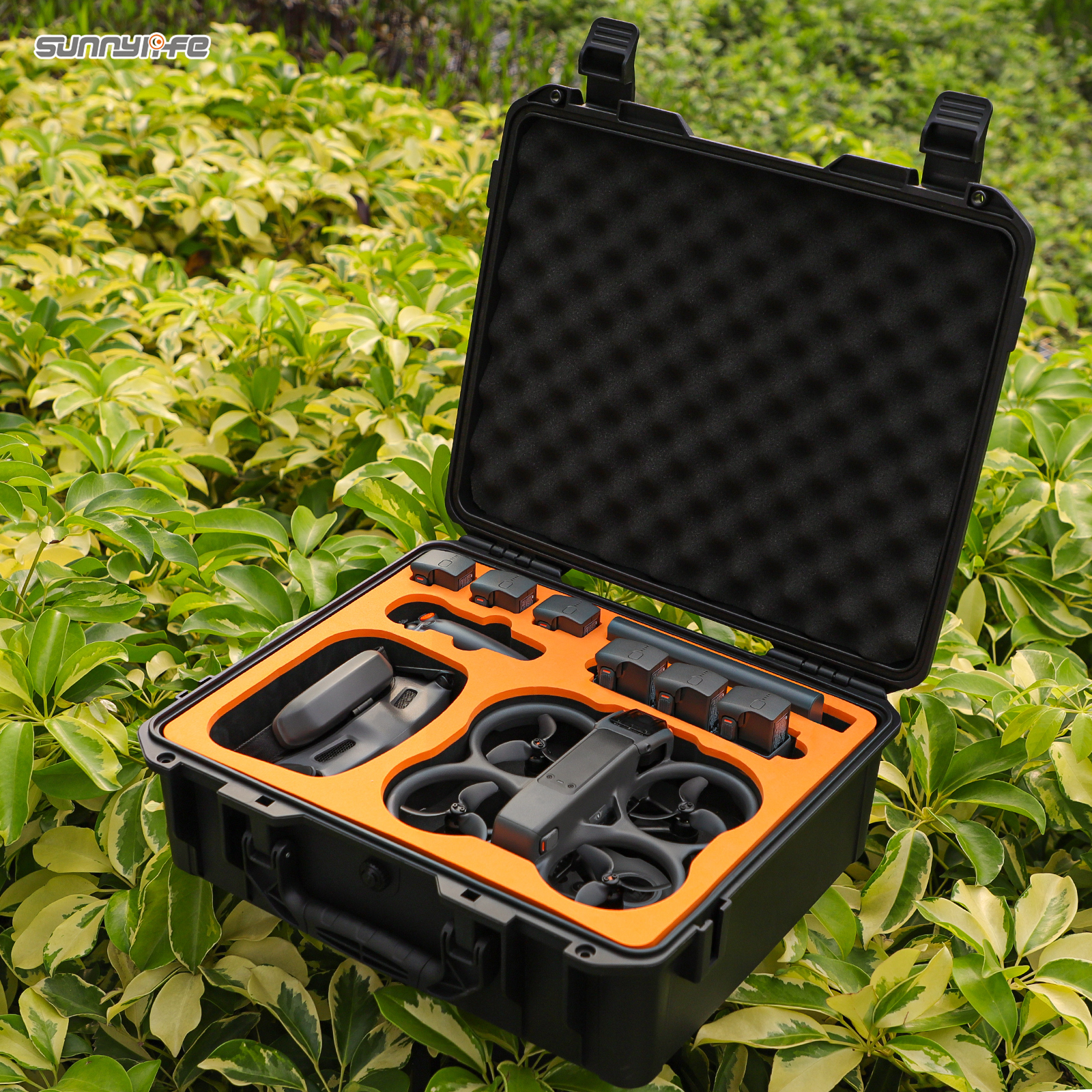 Sunnylife Safety Carrying Case Large Capacity Waterproof Shock-proof Hard Case Accessories for Avata 2