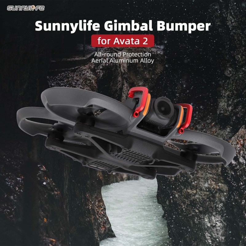 Sunnylife Aluminum Alloy Gimbal Bumper Camera Guard Bar Protector Bump-proof Accessories for AVATA 2