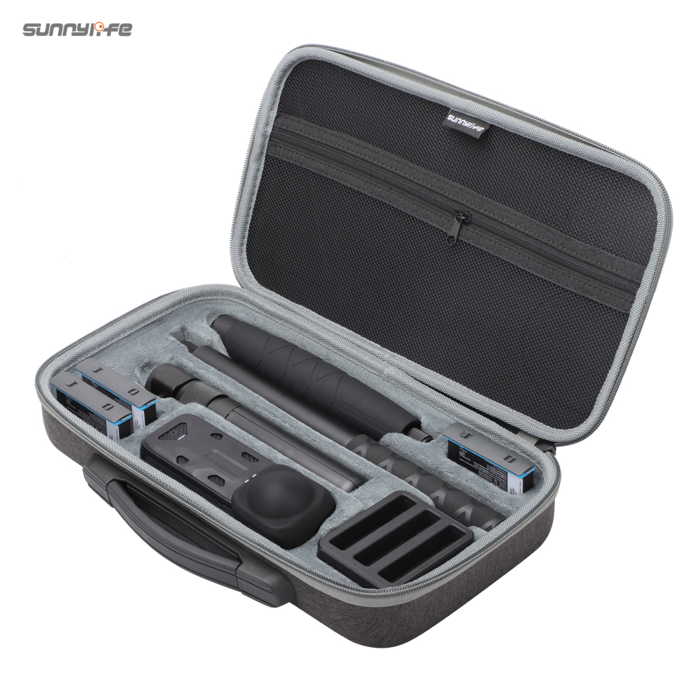 Sunnylife Carrying Case Handbag Protective Combo Bag Mini Travel Case Accessories for Insta360 X4