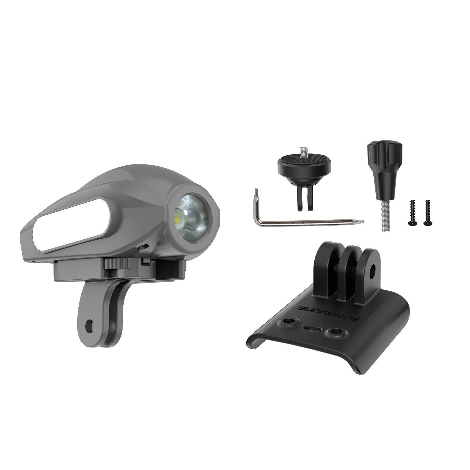Sunnylife Action Camera Holder Mount Drone Light Bracket Lamp for Avata 2 for ACTION 2/ Insta360 GO3 Camera