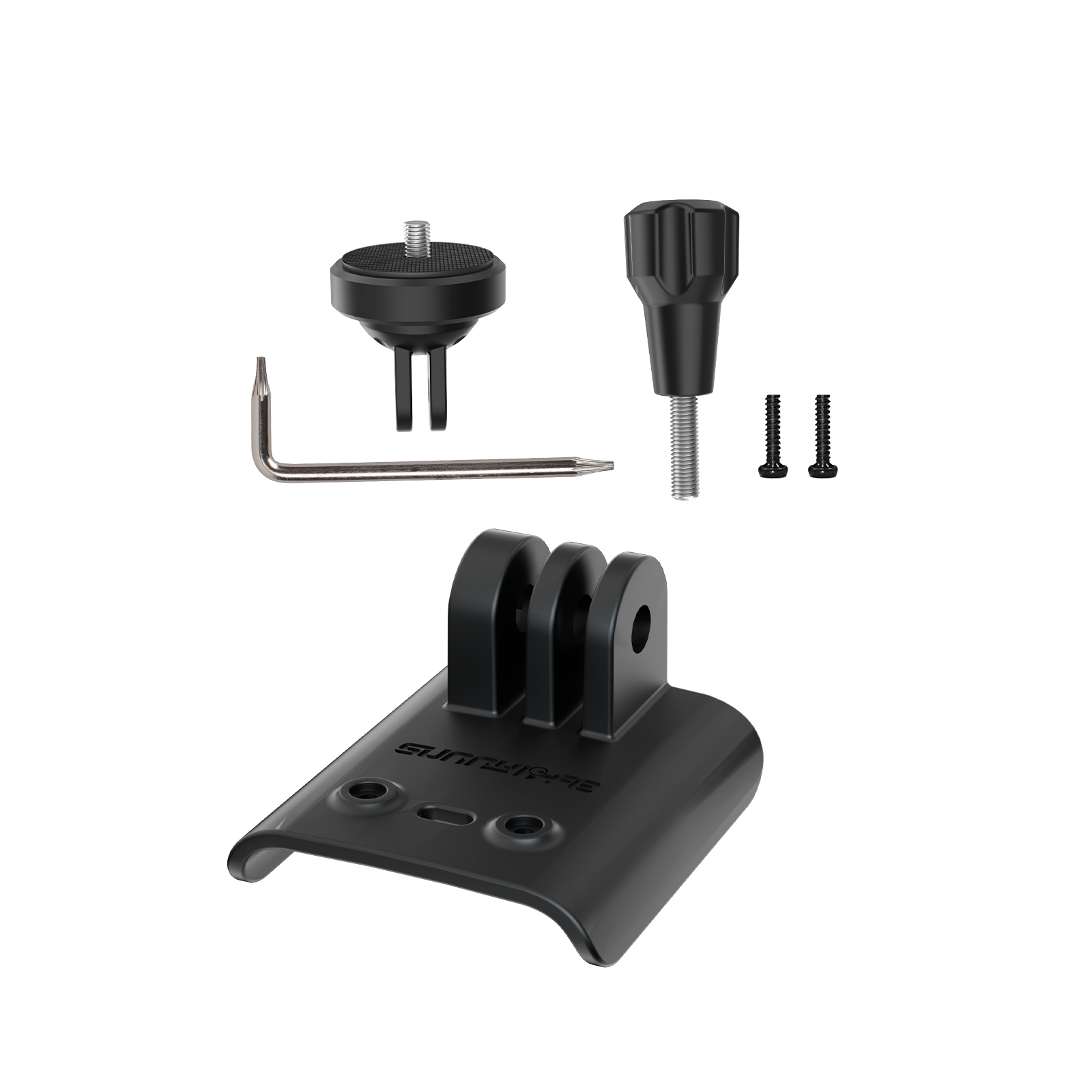 Sunnylife Action Camera Holder Mount Drone Light Bracket Lamp for Avata 2 for ACTION 2/ Insta360 GO3 Camera