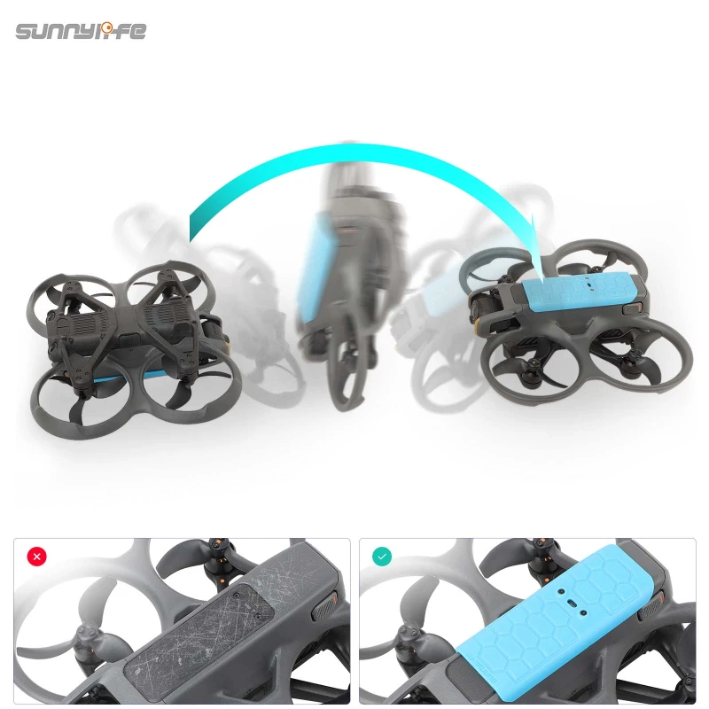 Sunnylife Drone Top Shell Anti-Collision Protective Cover Plate Accessories for AVATA 2