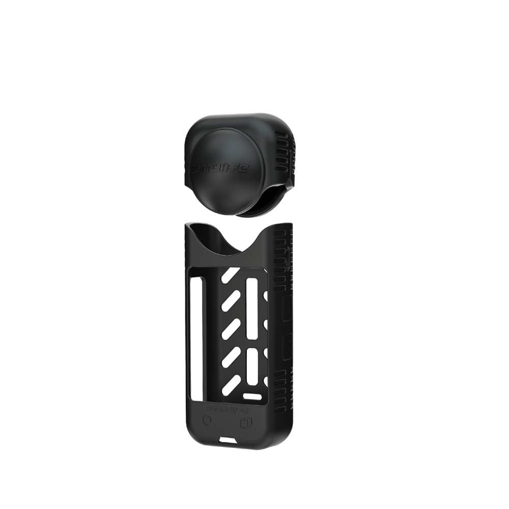 Sunnylife Silicone Case Protective Cover Lens Cap Screen Protector Scratch-proof Camera Case Accessories for Insta360 X4