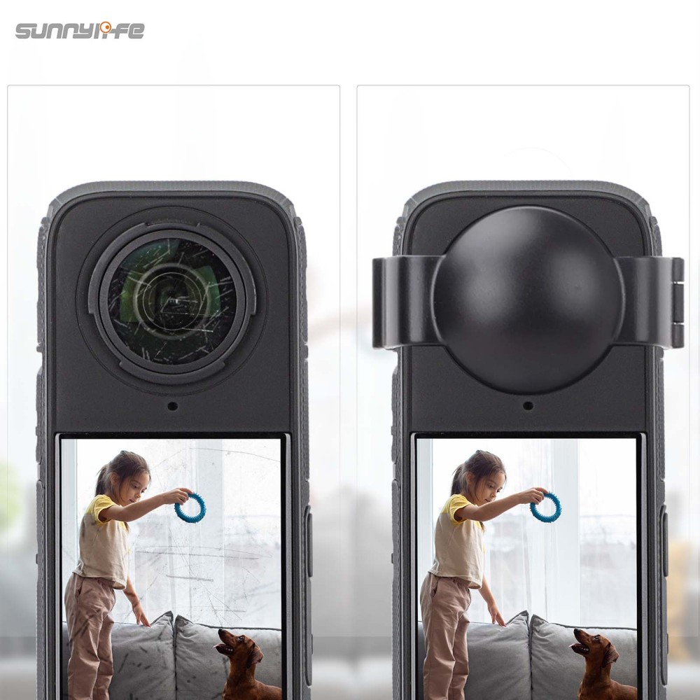 Sunnylife Lens Guard Cover Protector Scratch-proof Hard Cap Protective Case Accessories for Insta360 X4