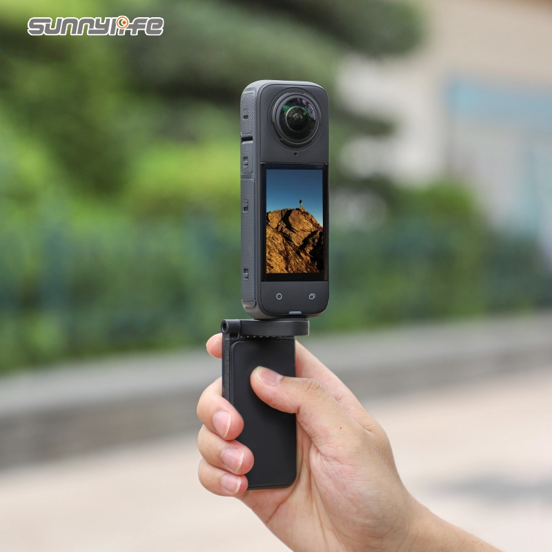 Sunnylife Magnetic Mount Tabletop Base Bracket Quick Handle Angles Adjustable Accessories for Insta360 X4/ Pocket 3/GO 3S