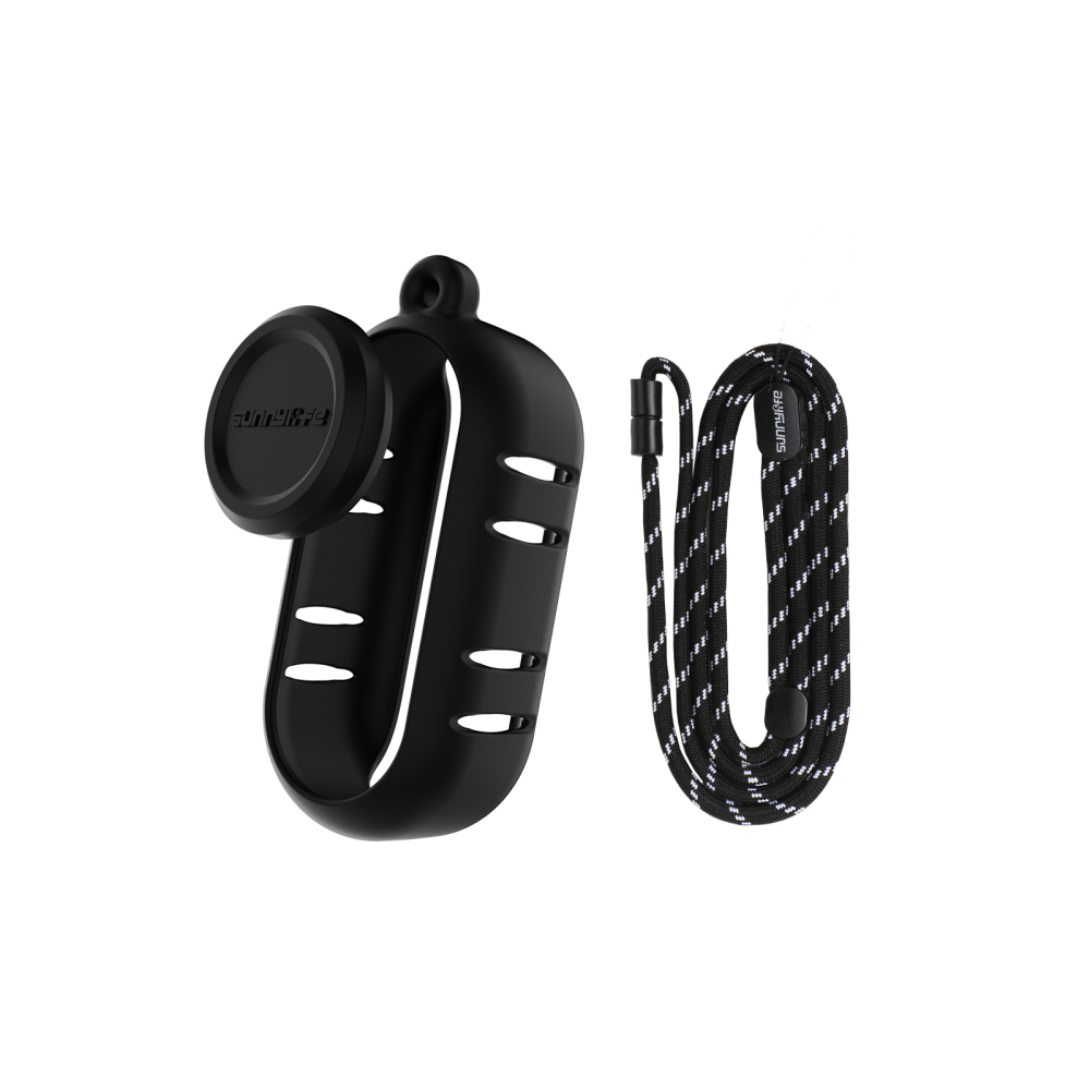 Sunnylife Silicone Cover Heat Dissipation Protective Case Lens Cover Neck Strap Accessories for Insta360 GO 3S