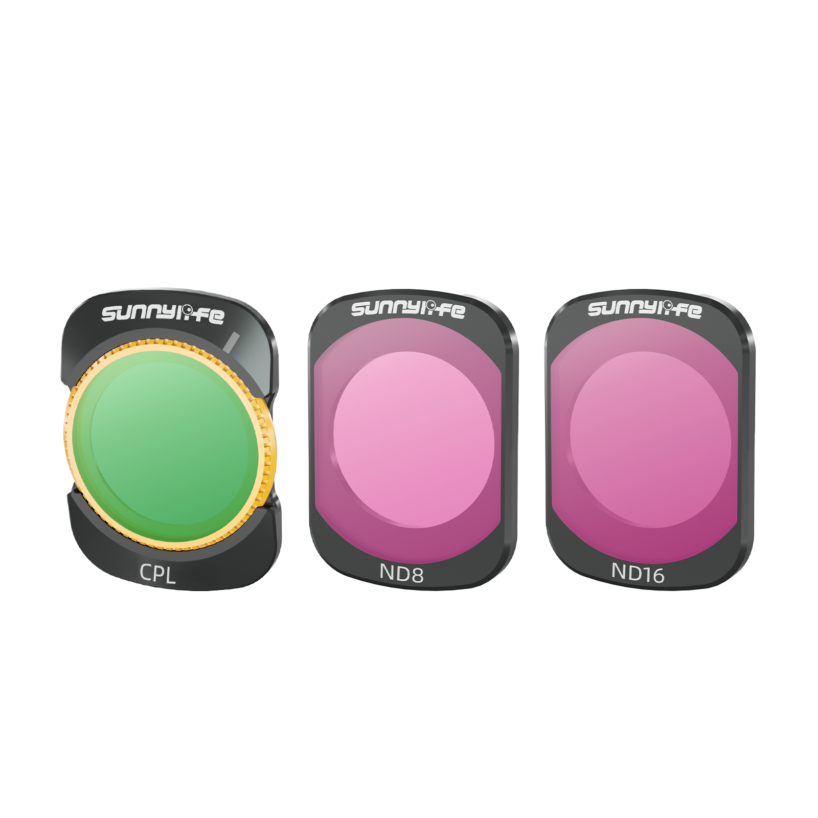 Sunnylife Lens Filters Magnetic Metal Adjustable CPL Filters ND16 ND64/PL ND32/PL MCUV Accessories for OSMO POCKET 3
