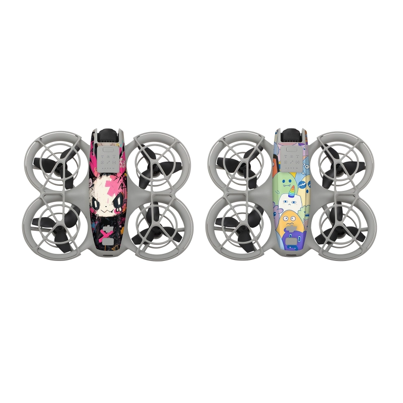 Sunnylife Colored Stickers Protective Film Scratch-proof Decals Skin Wrap Vlog Drone Accessories for DJI NEO
