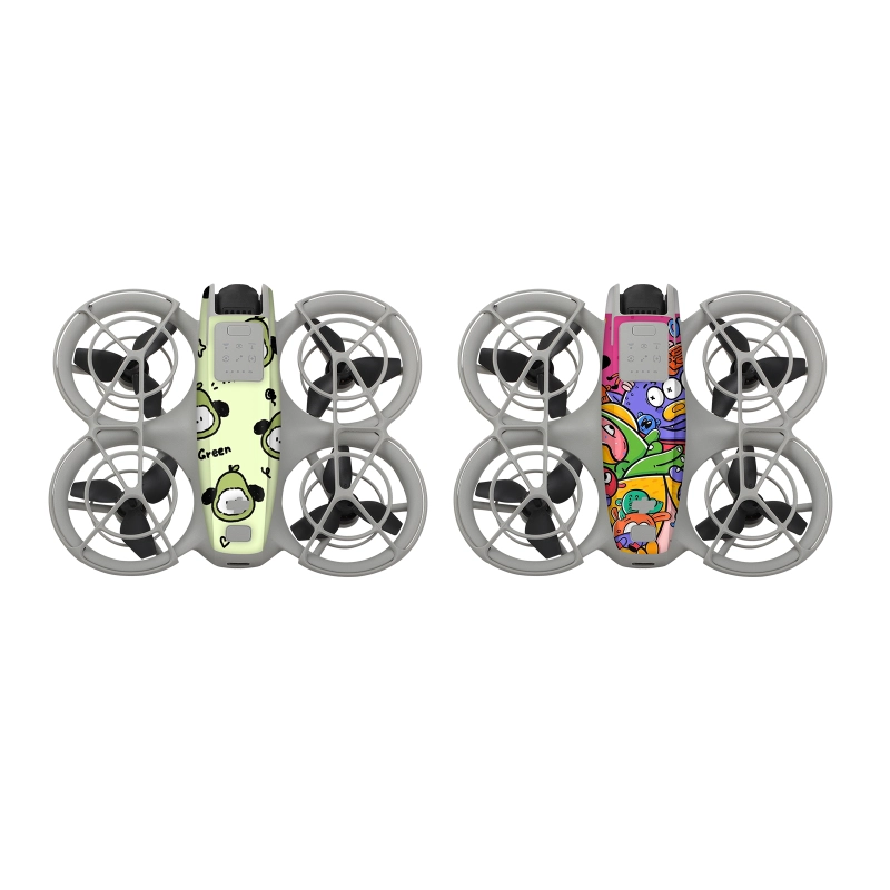 Sunnylife Colored Stickers Protective Film Scratch-proof Decals Skin Wrap Vlog Drone Accessories for DJI NEO