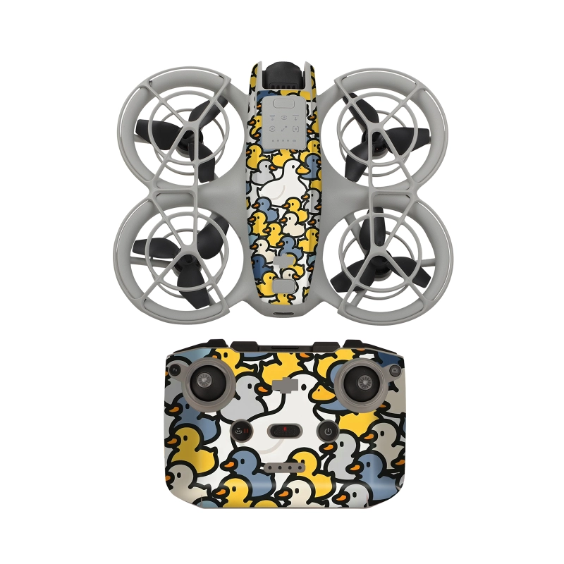 Sunnylife Colored Stickers Protective Film Scratch-proof Decals Skin Wrap Vlog Drone Accessories for DJI NEO