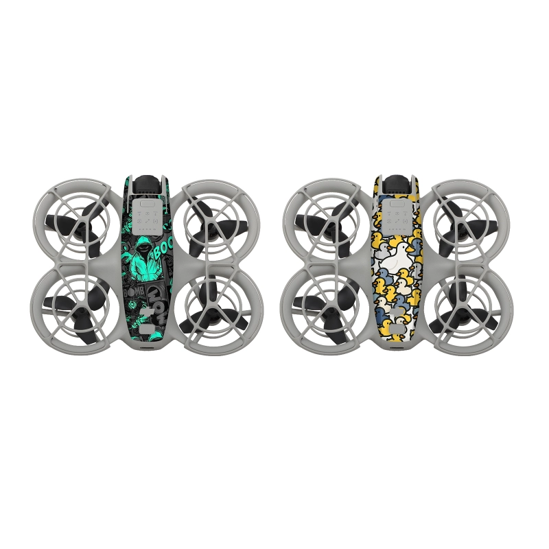 Sunnylife Colored Stickers Protective Film Scratch-proof Decals Skin Wrap Vlog Drone Accessories for DJI NEO