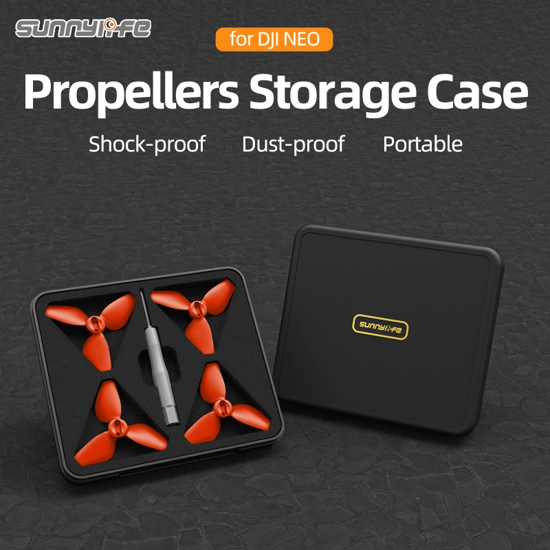 Sunnylife 2016S Propellers Storage Case Portable Box Protective Mini Case Accessories for DJI NEO