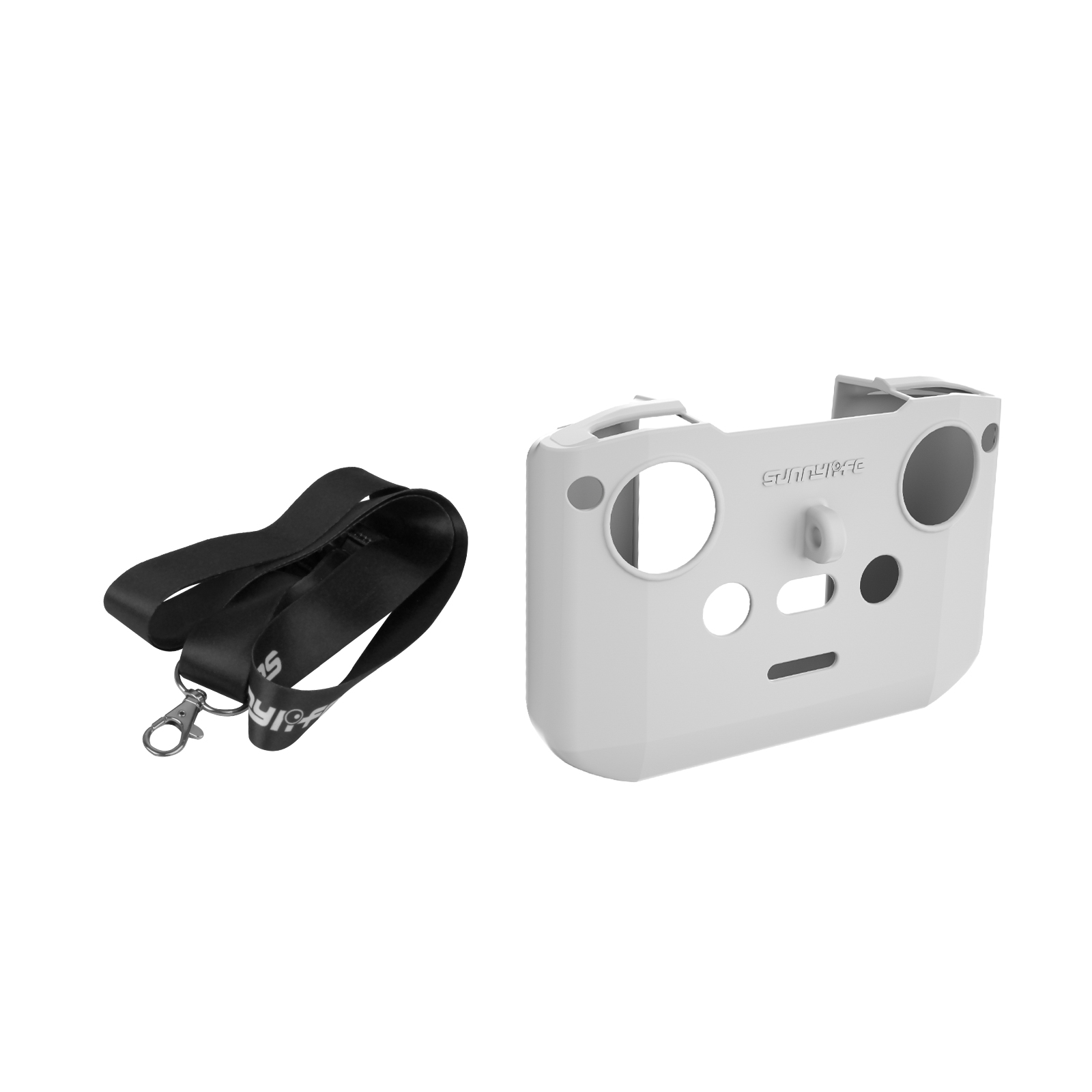 Sunnylife Controller Protective Cover Silicone Case with Neck Strap Hands Free Scratchproof Accessories for DJI NEO/ Mini 4 Pro/ RC-N3 2 1