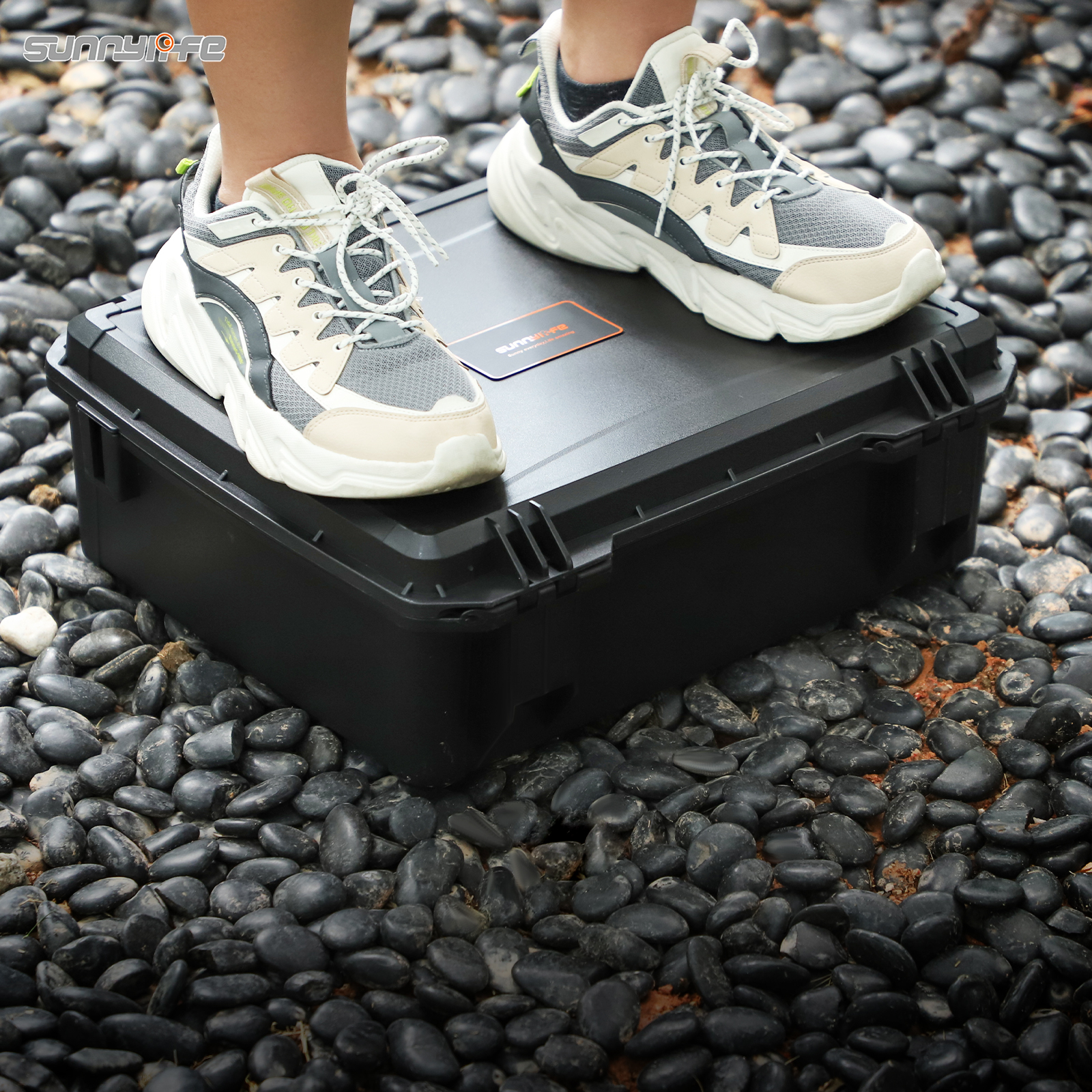 Sunnylife Safety Carrying Case Large Capacity Waterproof Shock-proof Hard Travel Case Accessories for AIR 3S/AIR 3