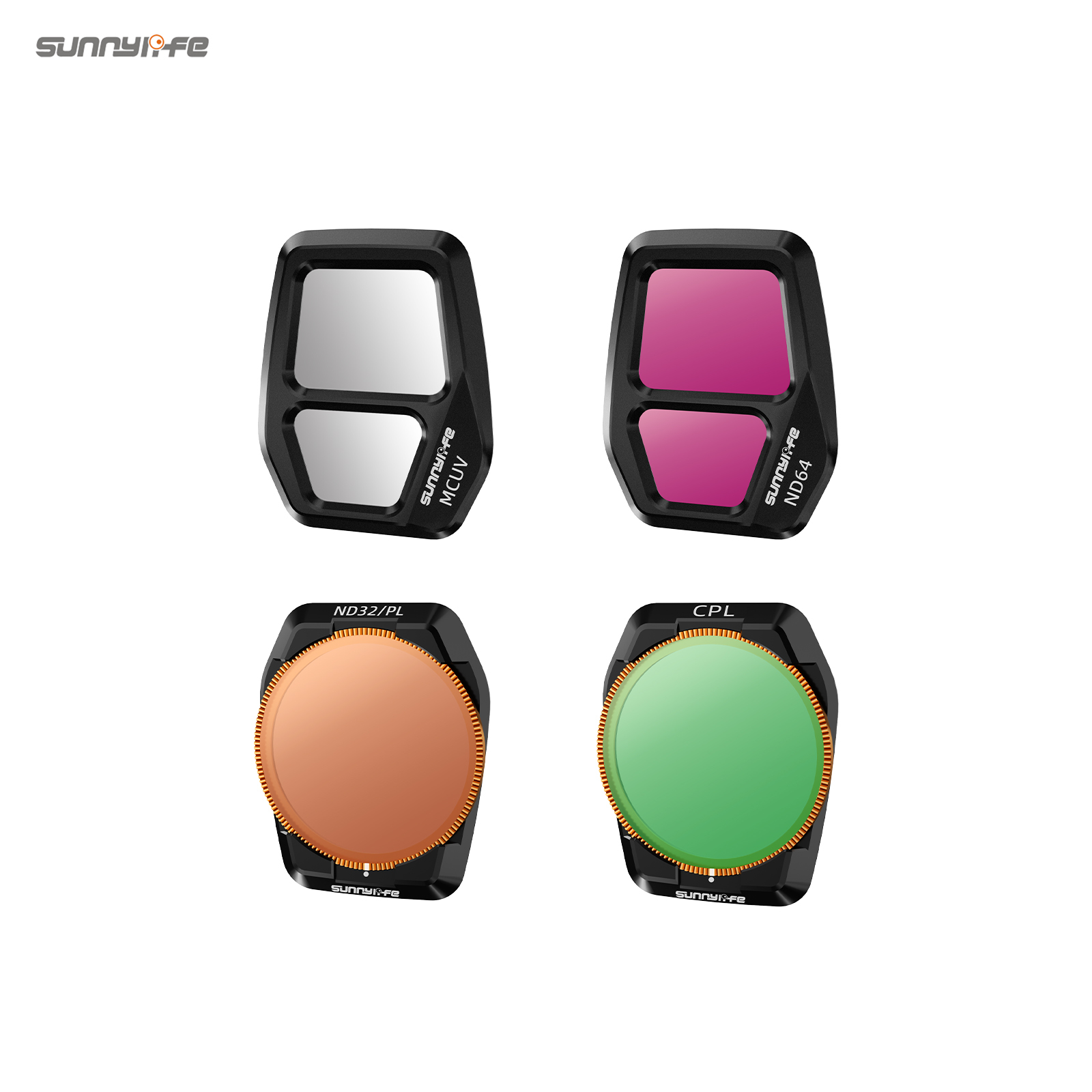 Sunnylife Lens Filters  Metal Adjustable CPL Filters ND16 ND64/PL ND32/PL MCUV Accessories for AIR 3S
