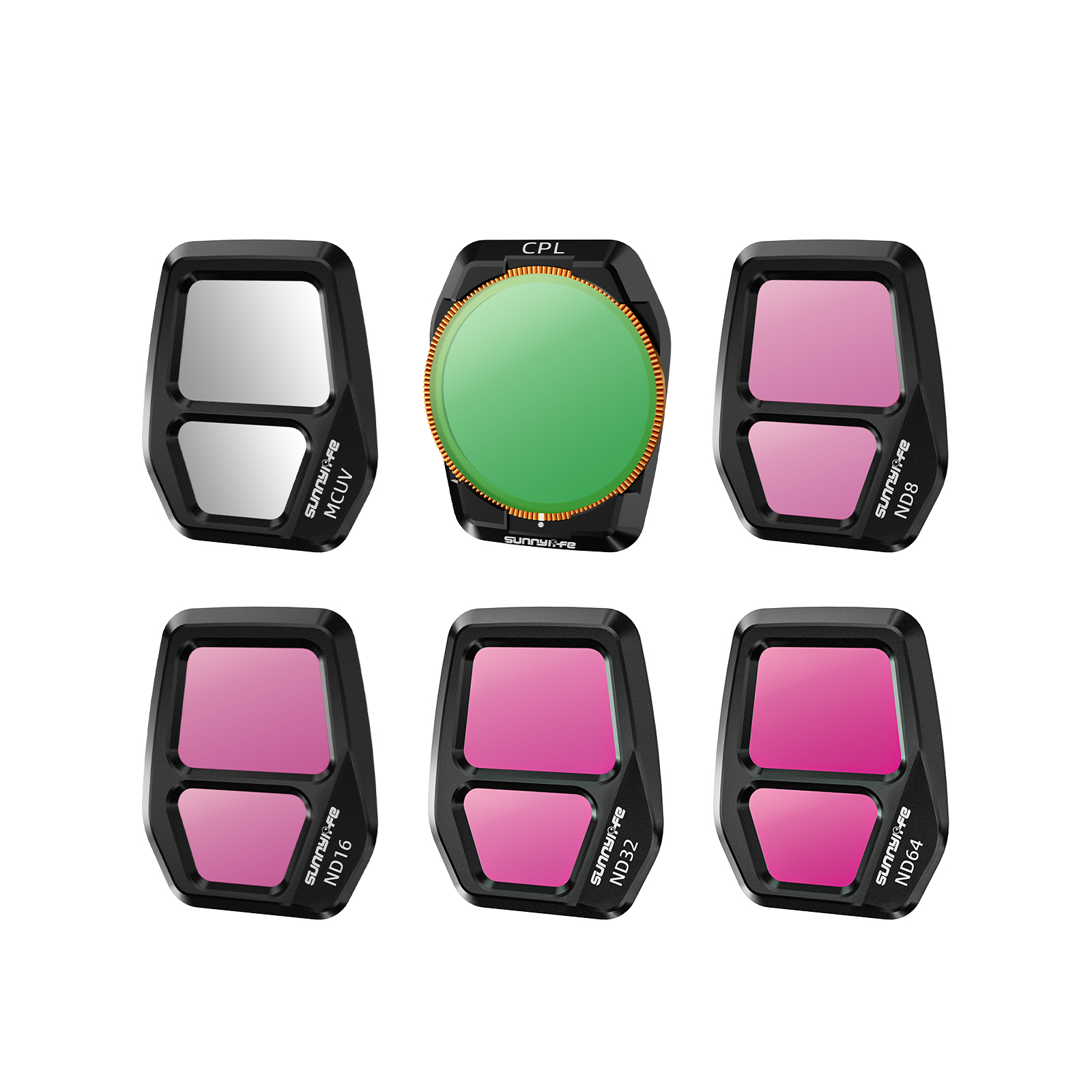 Sunnylife Lens Filters  Metal Adjustable CPL Filters ND16 ND64/PL ND32/PL MCUV Accessories for AIR 3S