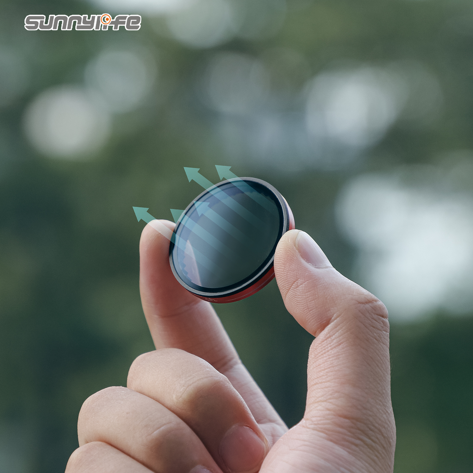 Sunnylife Lens Filters Aluminum Alloy Adjustable CPL Filters ND16 ND64/PL ND32/PL MCUV Accessories for Osmo Action 5 Pro/4/3