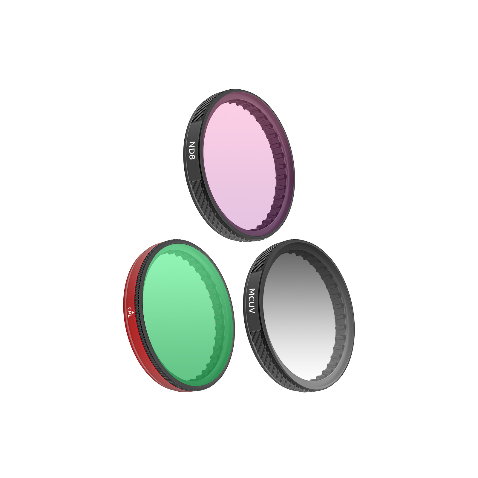 Sunnylife Lens Filters Aluminum Alloy Adjustable CPL Filters ND16 ND64/PL ND32/PL MCUV Accessories for Osmo Action 5 Pro/4/3