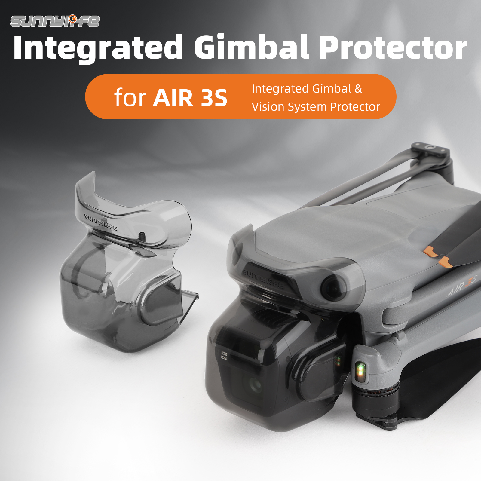 Vip Vision Protector Sunnylife Integrated Gimbal Cover Transparent Lens Cap Vision System ...