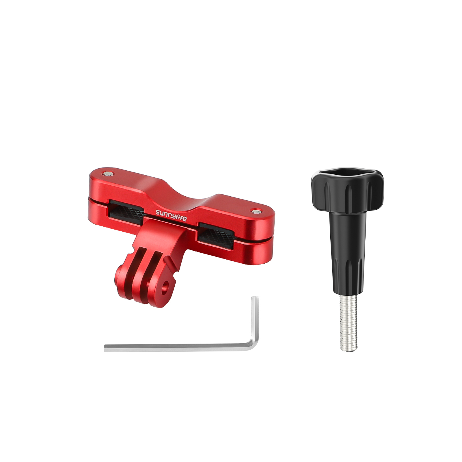 Sunnylife Bike Seat Rail Mount Action Camera Bicycle Clamp Road Mountain Bike Clip for Action 5 Pro/ Insta360 GO 3S/ GoPro 13