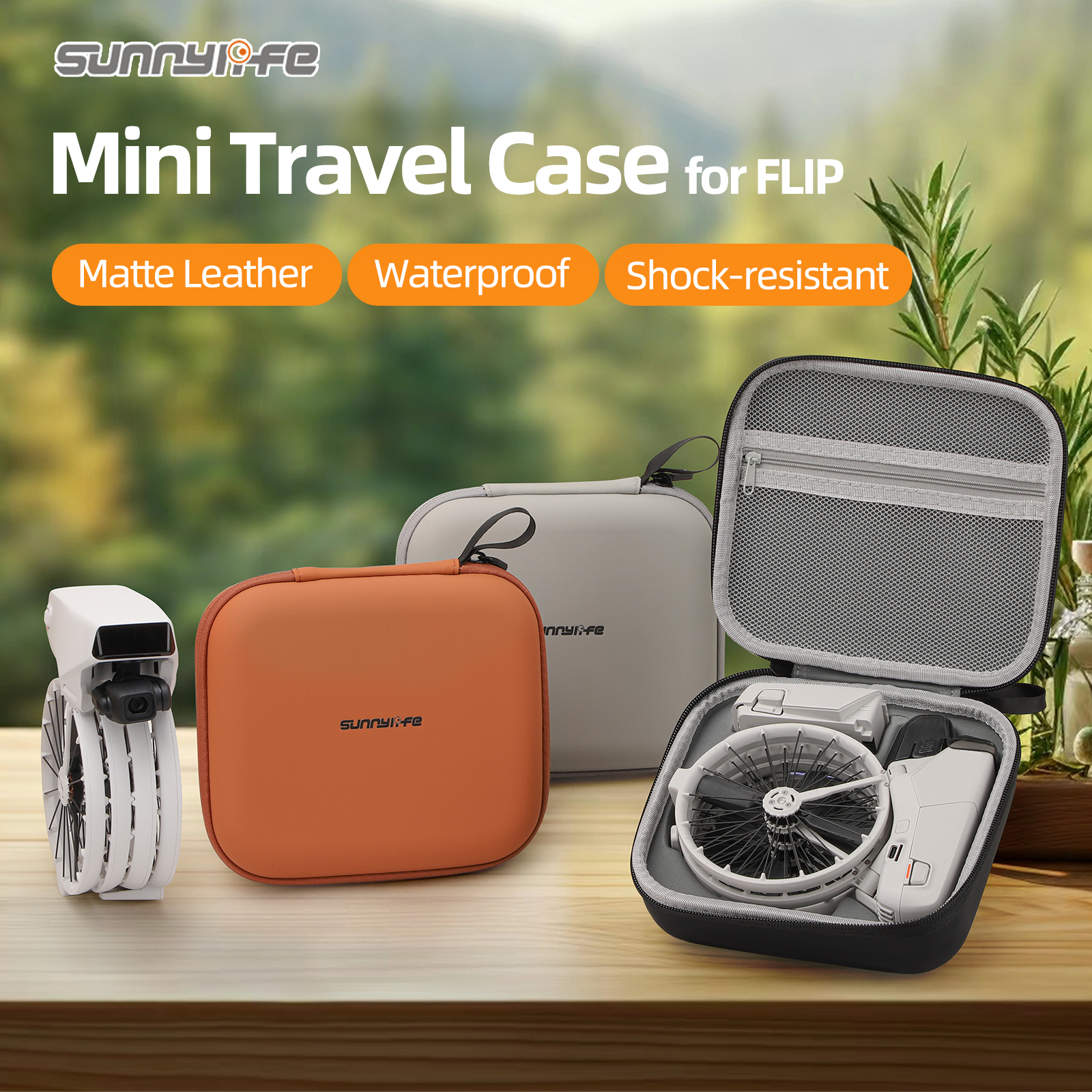 Sunnylife Carrying Case Hard Protective Drone Body Case Bag Mini Travel Case Accessories for FLIP