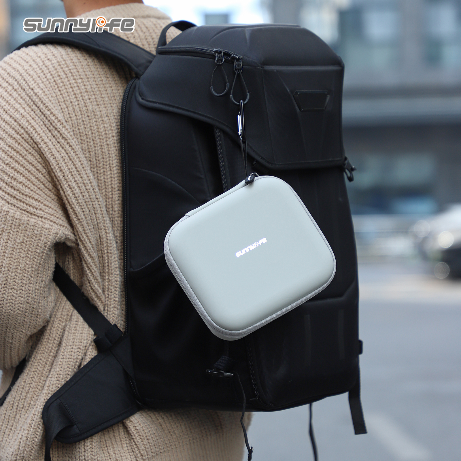 Sunnylife Carrying Case Hard Protective Drone Body Case Bag Mini Travel Case Accessories for FLIP
