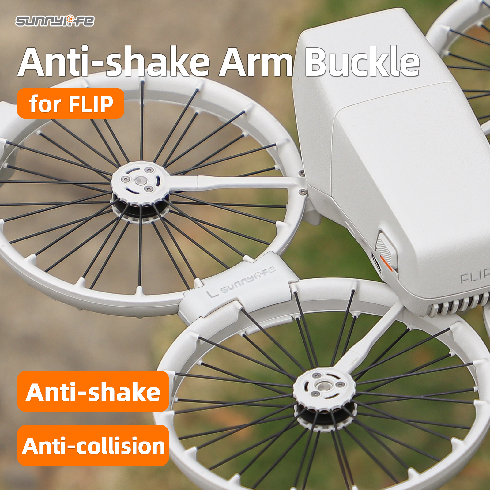 Sunnylife Anti-shake Arm Buckle Fixing Integrated Buckle Quick Release Anti-Collision Accessories for FLIP