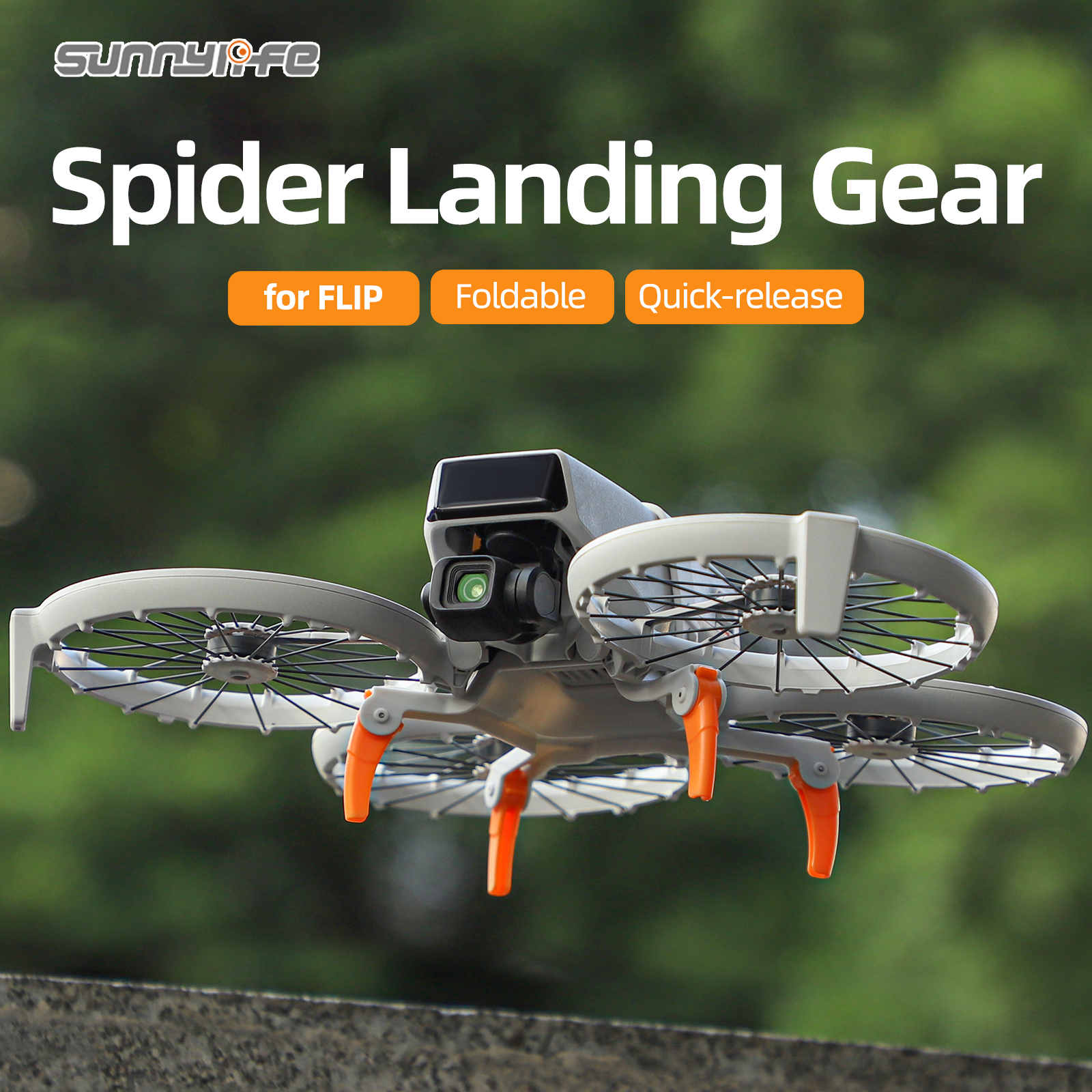 Sunnylife Spider Landing Gear Extensions Heightened Gears Support Leg Accessories for FLIP