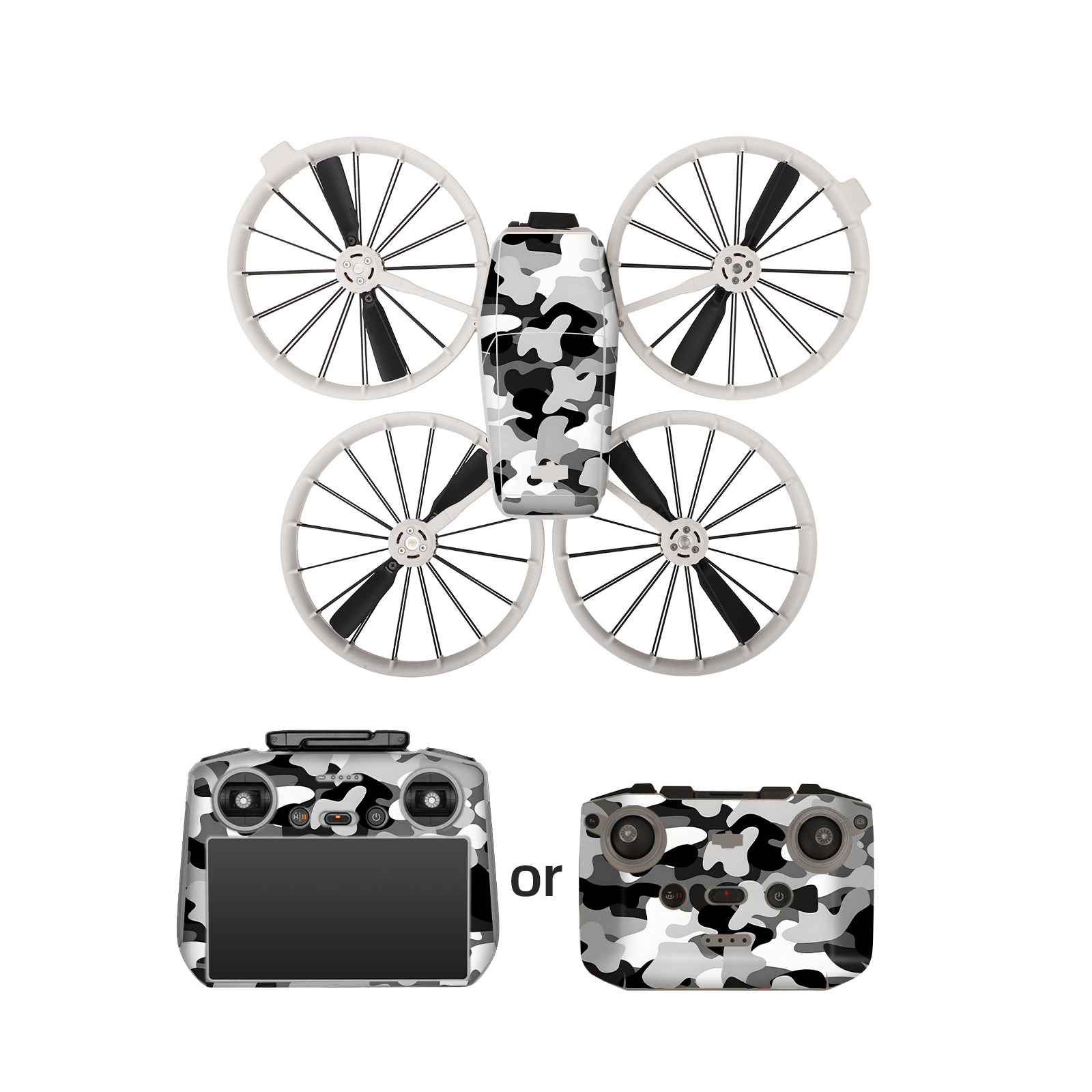 Sunnylife Colorful Stickers Protective Film Scratch-proof Decals Skin Accessories for DJI FLIP
