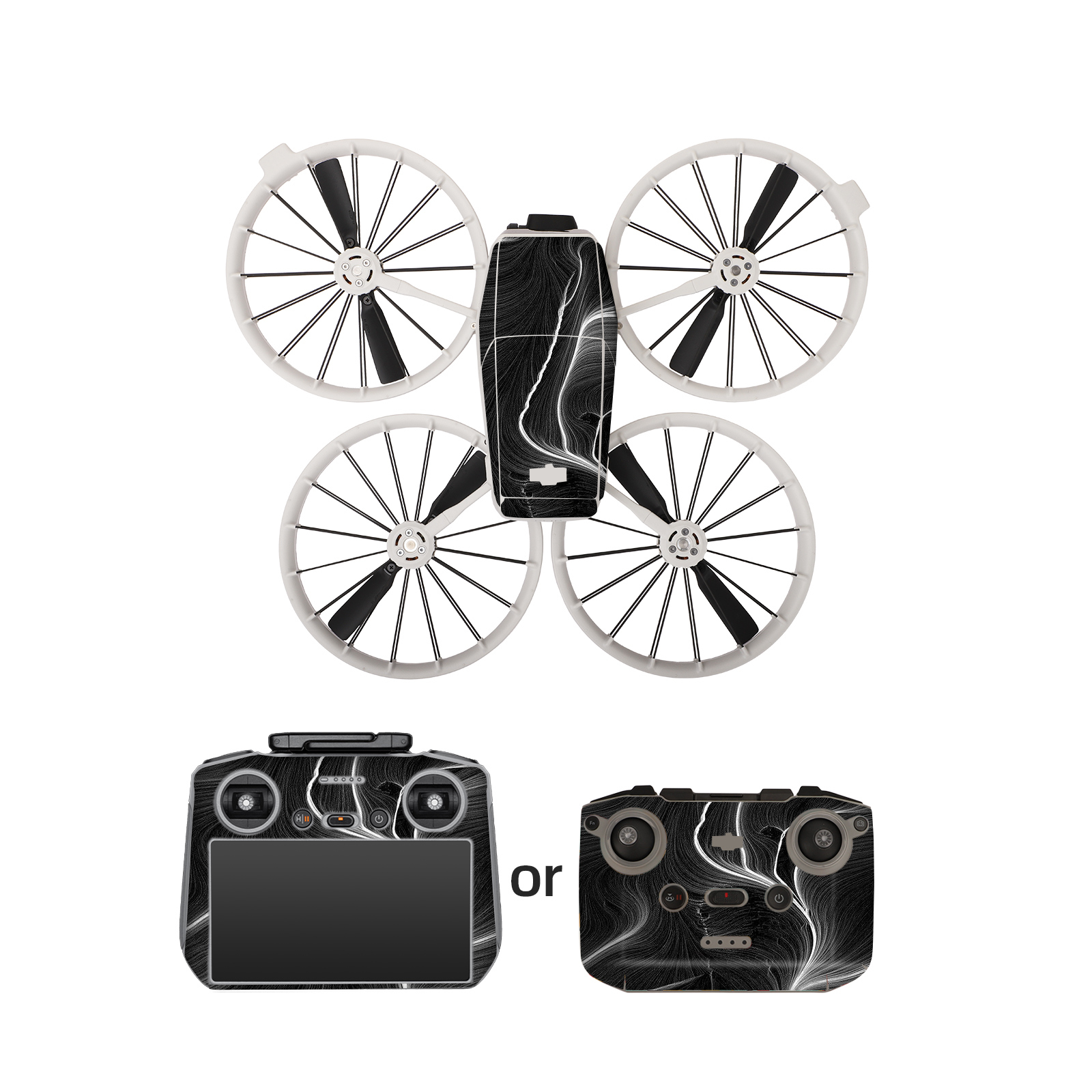 Sunnylife Colorful Stickers Protective Film Scratch-proof Decals Skin Accessories for DJI FLIP