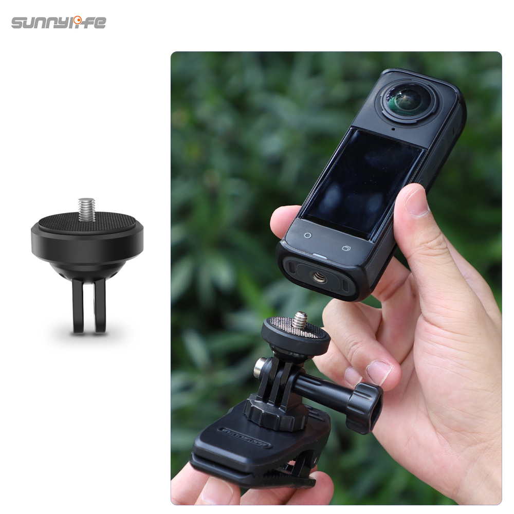 Sunnylife Car Sun Visor Mount Action Camera Magnetic Holder Cell Phone Vlog Mount 360° Rotating for Action 5 Pro/ 360 X4/ GoPro 13