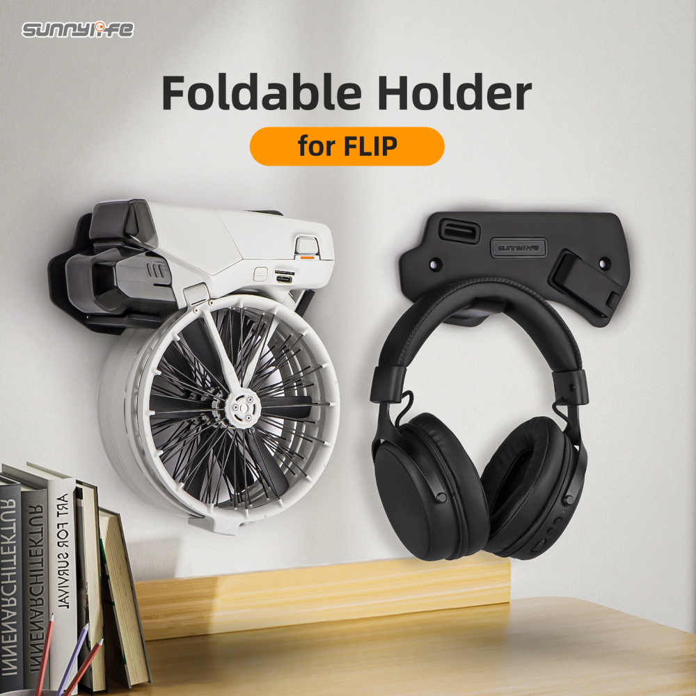Sunnylife Drone Holder Foldable Sticky Stand Hat Headphone Stand Wall Mounting Hook Accessories for FLIP