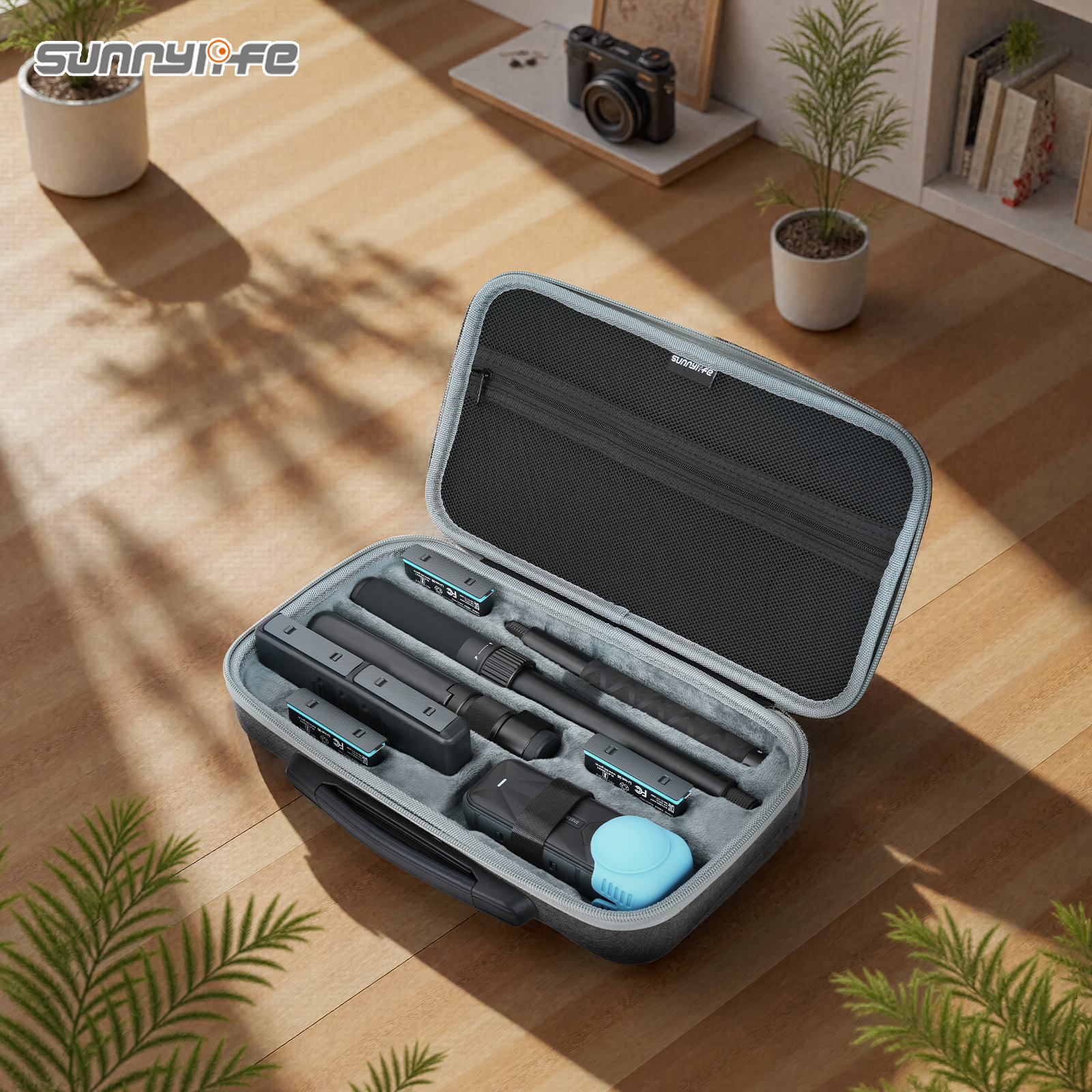 Sunnylife Portable Carrying Case Handbag Protective Combo Bag Mini Travel Case Accessories for Insta360 X5