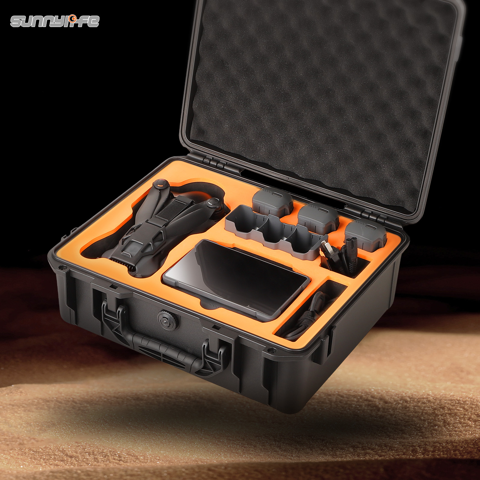 Sunnylife Safety Carrying Case Hard Travel Case Large Capacity Waterproof Shock-proof  Accessories for Mavic 4 Pro