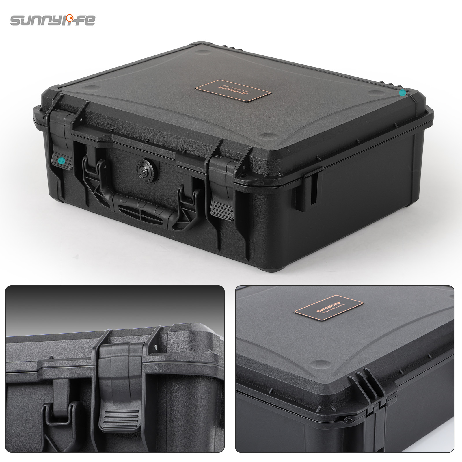 Sunnylife Safety Carrying Case Hard Travel Case Large Capacity Waterproof Shock-proof  Accessories for Mavic 4 Pro
