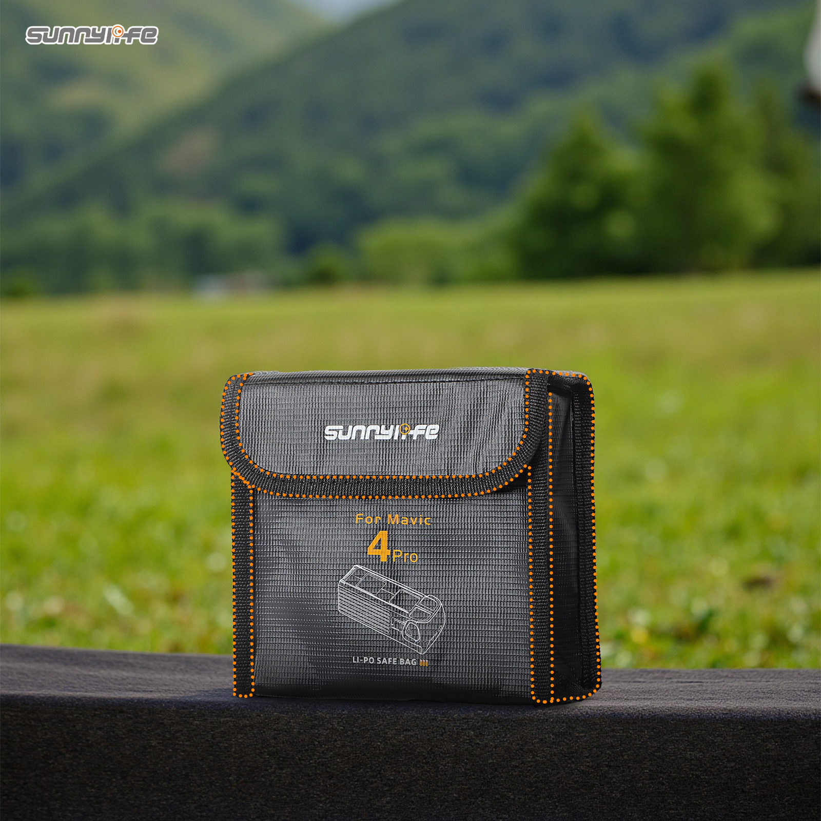 Sunnylife LiPo Safe Bag Explosion-proof Protective Battery Storage Bag Accessories for Mavic 4 Pro