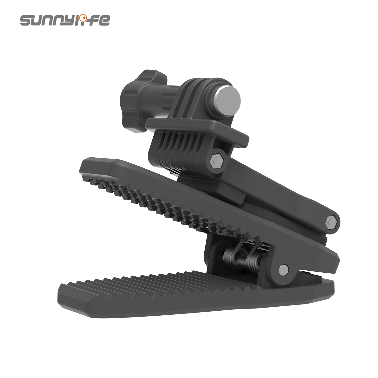 Sunnylife Stretchable Backpack Clip Rotatable Magnetic Mount Action Camera Holder Vlog Mount for Action 5 Pro/ 360 X5/ Pocket 3
