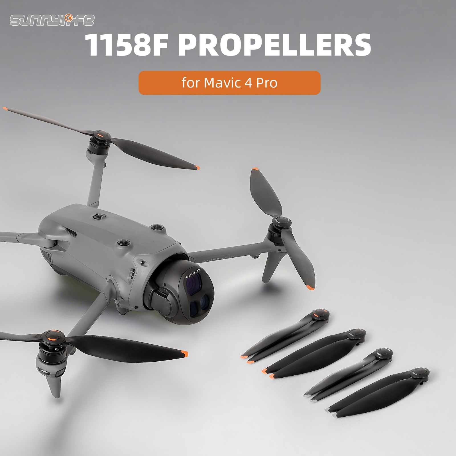 1158F Low Noise Props 1158F Propellers Blade Tougher Propellers Accessories for Mavic 4 Pro