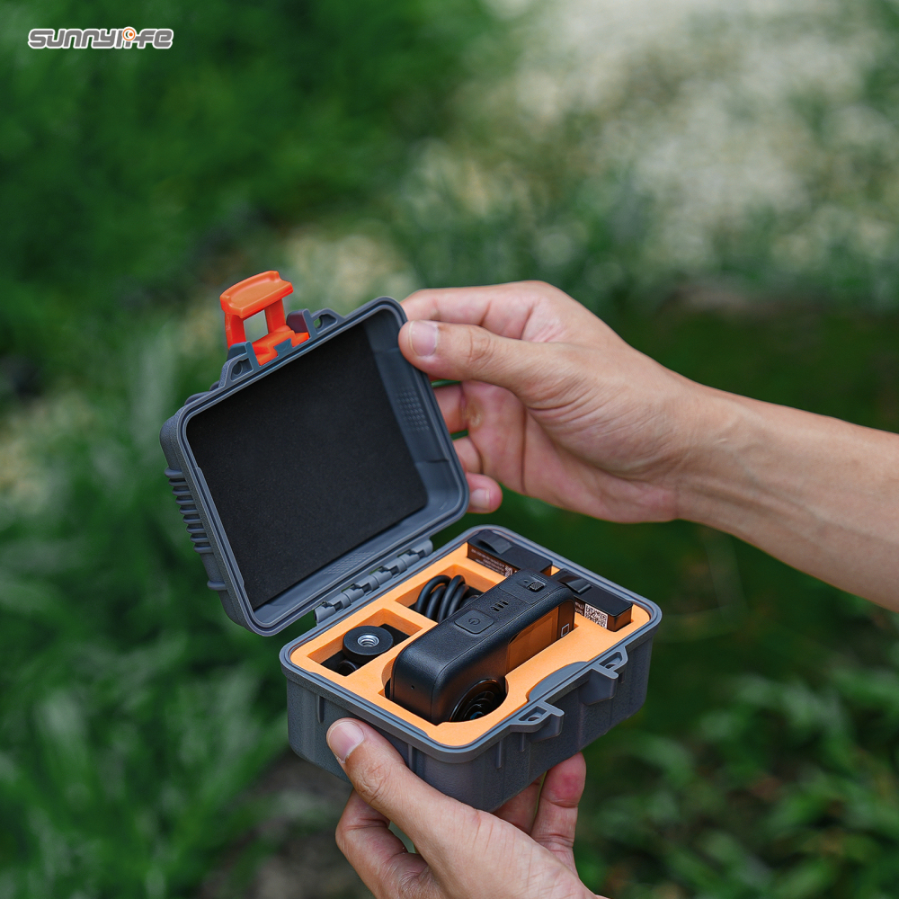Sunnylife Mini Travel Case Waterproof Carrying Case Shock-proof Hard Case Outdoor Accessories for OSMO 360