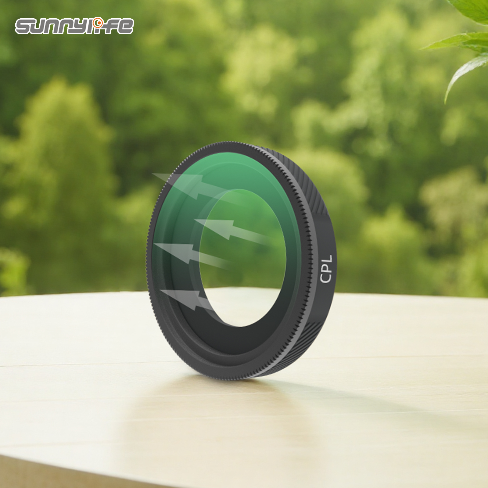 Sunnylife Lens Filters Aluminum Alloy Adjustable CPL Filters BLACK MIST 1/4 ND64/PL  MCUV Accessories for Insta360 GO Ultra