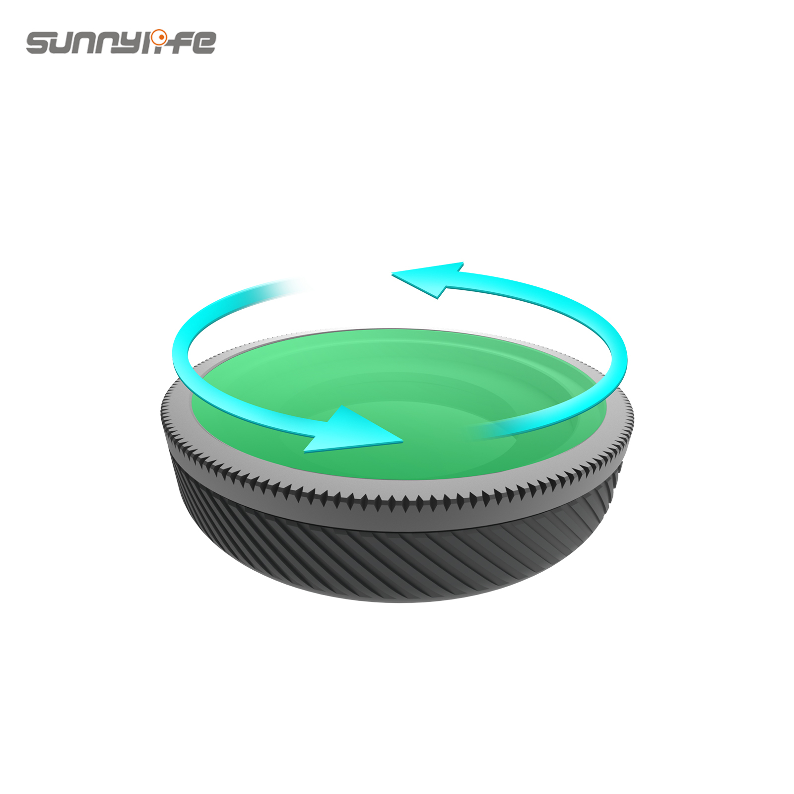 Sunnylife Lens Filters Aluminum Alloy Adjustable CPL Filters BLACK MIST 1/4 ND64/PL  MCUV Accessories for Insta360 GO Ultra