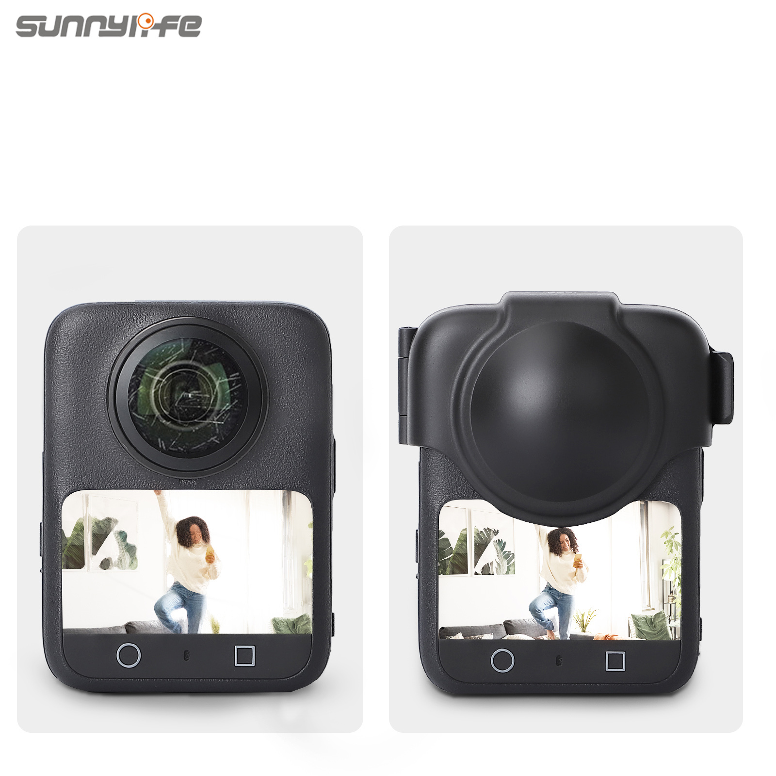 Sunnylife Lens Guard Cover Protector Scratch-proof Hard Protective Lens Cap Accessories for OSMO 360