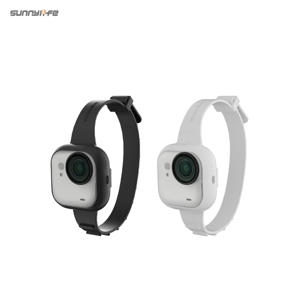 Sportcamera-polsband Van Siliconen – Compatibel Met GO3, Ook Te Gebruiken Als Fietsband Of Kattenhalsband